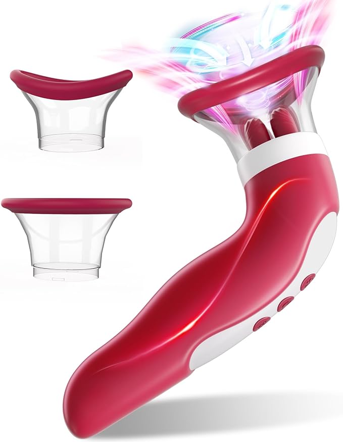 Oral Double Tongue And Nipple Sucker